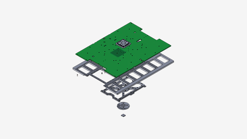 开始生产线针、2D MEMS 探针卡
